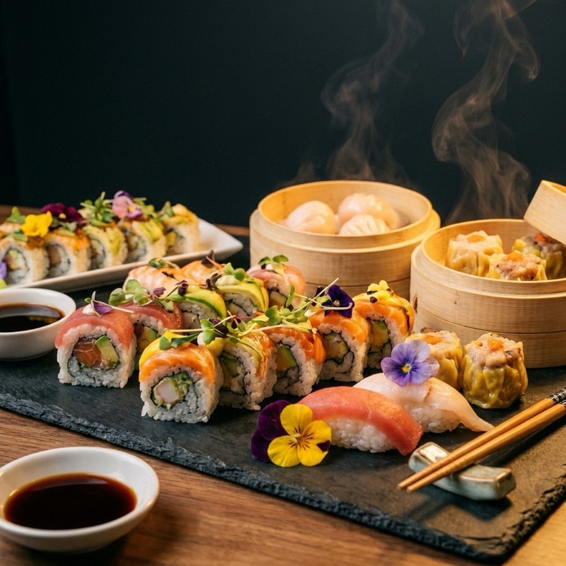 Sushi & teppanyaki — Paradise Buffet, Montclair